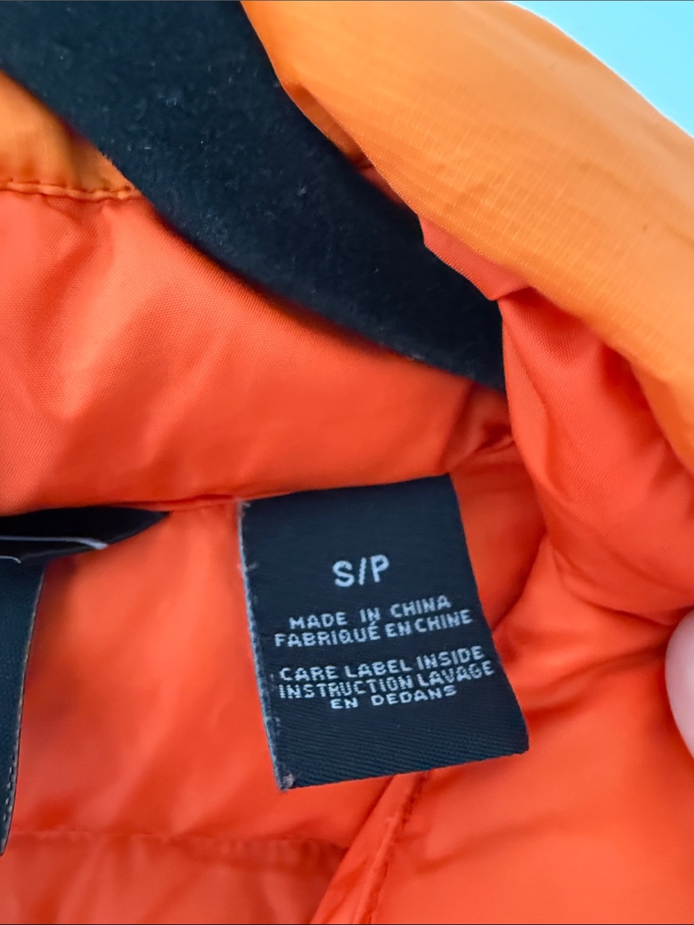Marmot Bright Orange Quilted Jacket - Picture 3 of 4